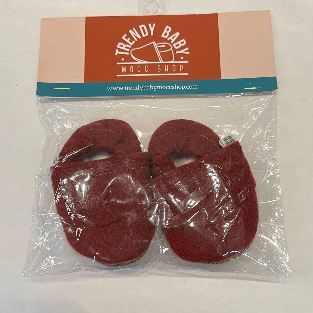 NEW Trendy Baby Mocc Shop Scooter Bootie Baby Shoes Slippers Crib Moccasins Maro